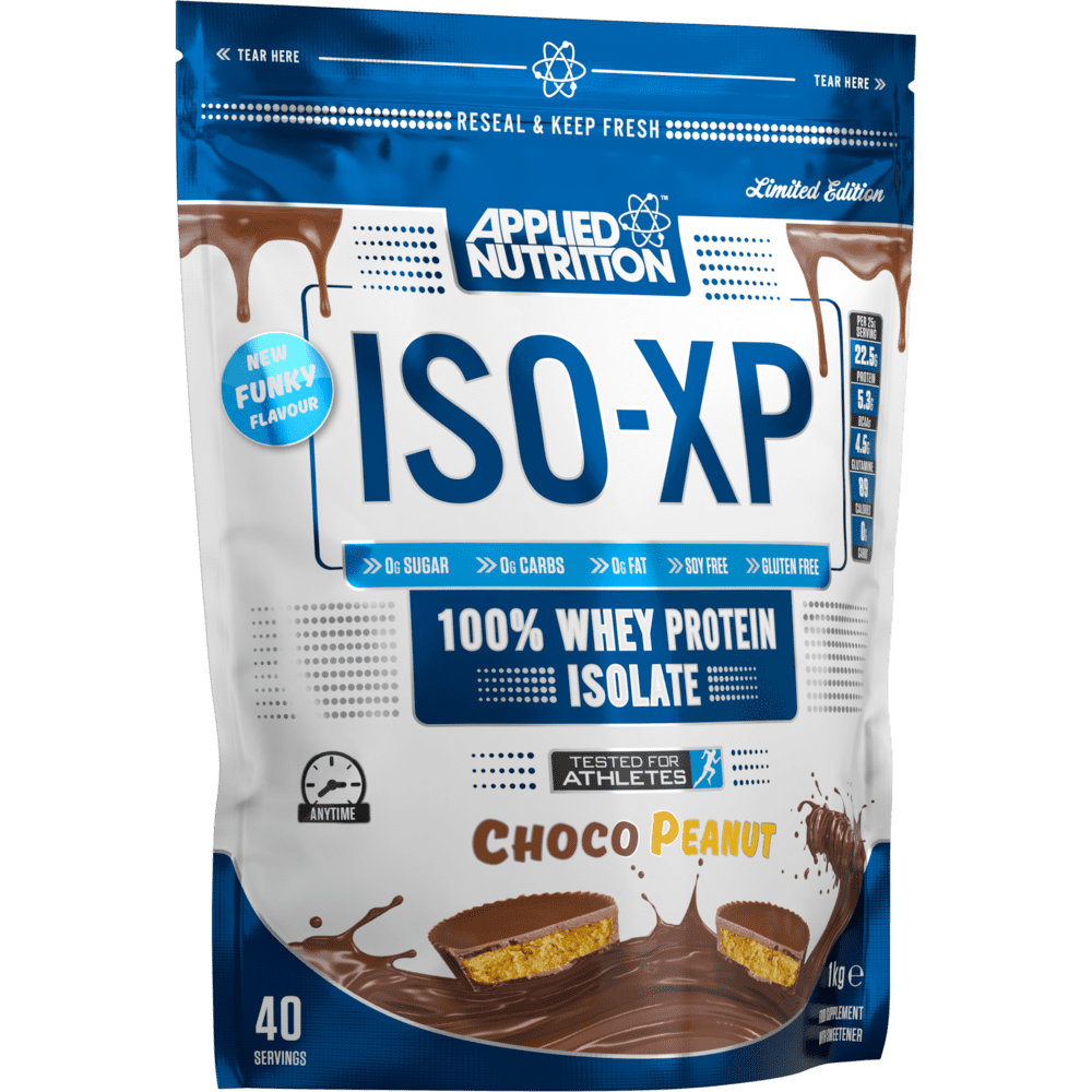 Applied Nutrition ISO-XP 100% Whey Protein Isolate 1 kg Chocolate Peanut